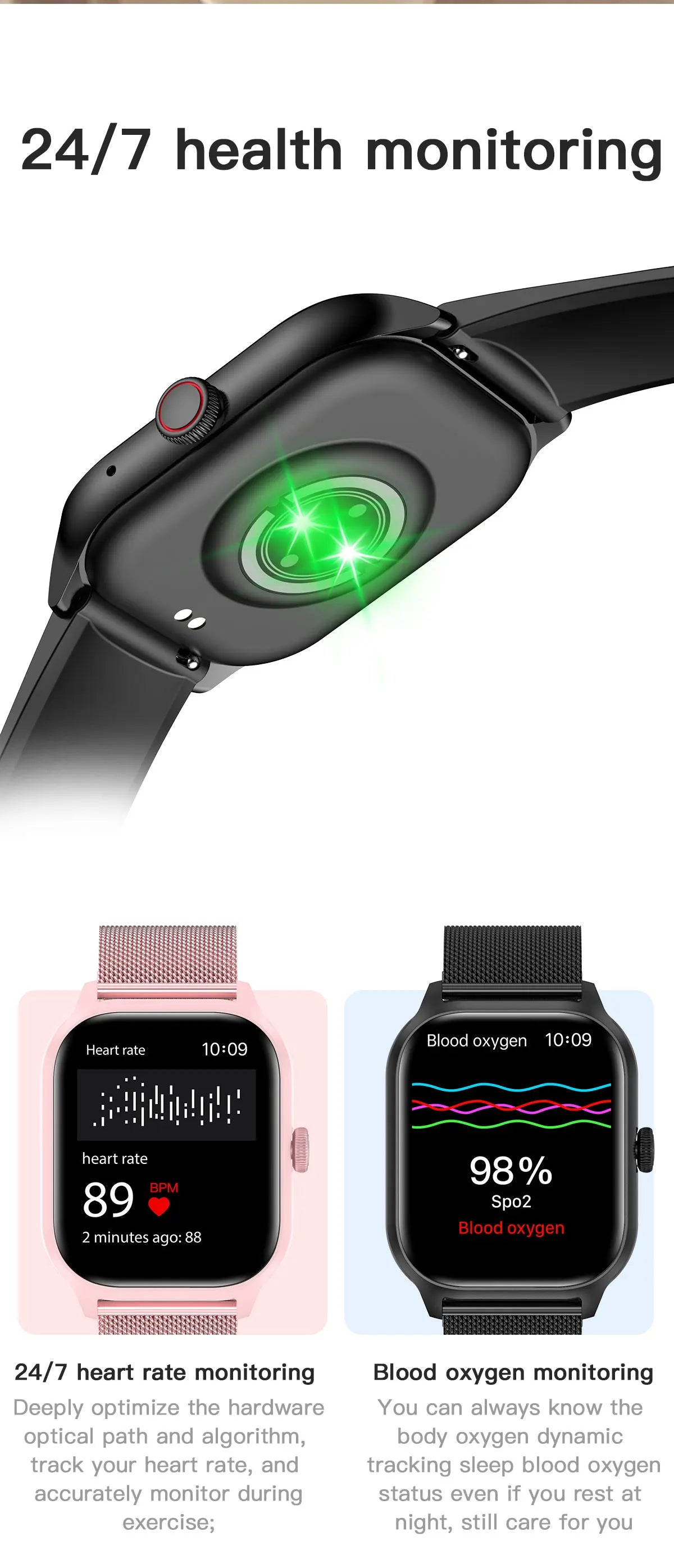 Smartwatch 2.01” HD