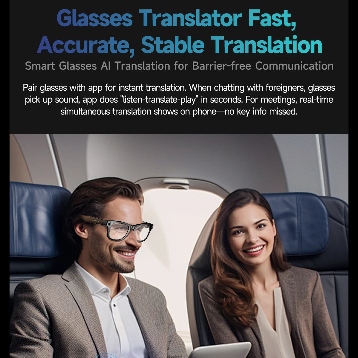 Gafas Inteligentes Visiontek | Cámara HD · Audio Bluetooth · Control por Voz