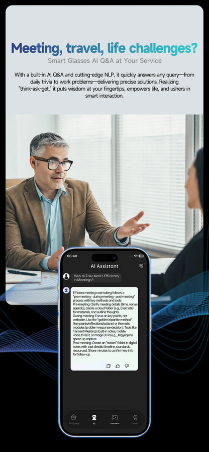 Gafas Inteligentes Visiontek | Cámara HD · Audio Bluetooth · Control por Voz